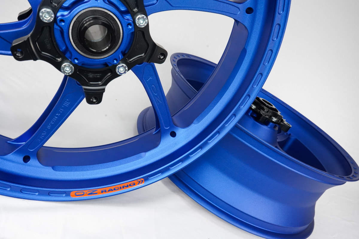 OZ Motorbike GASS RS-A Forged Aluminum Wheel Set – 2017+ YZF-R6 Limited Edition Blue