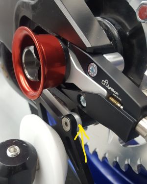 Fast Frank Racing 17+ Yamaha R6 Rear Wheel Guide