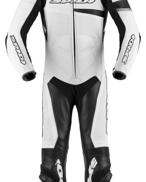 Spidi Warrior Perforated Pro Leather Race Suit – Black / White