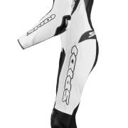 Spidi Warrior Perforated Pro Leather Race Suit – Black / White