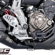 SC-Project Matte Black Conic Full System 2013-2018 Yamaha FZ-07 / MT-07