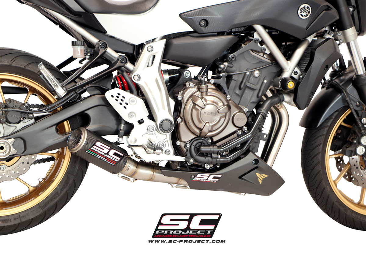 SC-Project CR-T Full System 2014-2020 Yamaha FZ-07 / MT-07