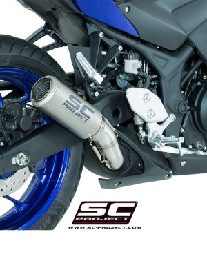 SC-Project CR-T Slip On 2015-2019 Yamaha YZF-R3