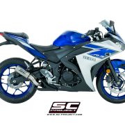 SC-Project CR-T Slip On 2015-2019 Yamaha YZF-R3