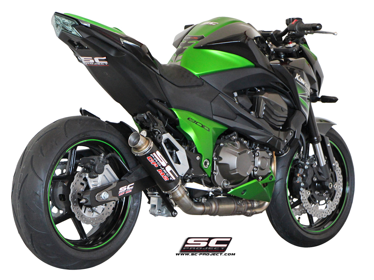 SC-Project GP M2 Slip On – Kawasaki Z800 2013-2016