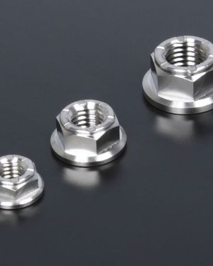 Zeta Z-Titanium compact flange nut M10x1.25