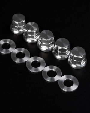 Zeta Z-Titanium Wheel Nut Set Kawasaki Ninja H2/R