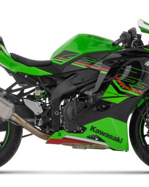 Arrow Competition Full Titanium Exhaust System w/ Pista silencer | Kawasaki ZX-4RR (2024)