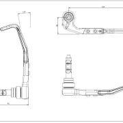 Gilles Tooling Universal Brake Lever Guard – Black