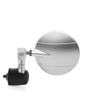 Rizoma Spy-R Bar End Mirror | 57mm | Silver