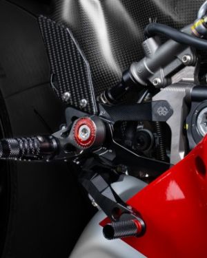 Gilles Tooling MUE2 Adjustable Rearsets | Ducati Panigale V4 / V4 R / V4 S (2018-2021)