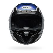 Bell Race Star Flex DLX Carbon Fiber Helmet – Xenon Orion | Gloss black / blue