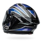 Bell Race Star Flex DLX Carbon Fiber Helmet – Xenon Orion | Gloss black / blue