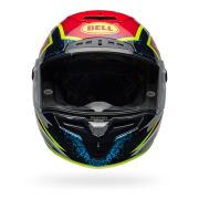 Bell Race Star Flex DLX Carbon Fiber Helmet – Xenon Retina | Gloss