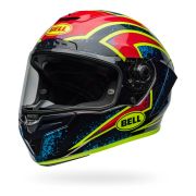 Bell Race Star Flex DLX Carbon Fiber Helmet – Xenon Retina | Gloss