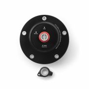 Rizoma Locking Fuel Cap | Black | Yamaha Models | YZF-R1 R6 R7 | MT-09 MT-10 | XSR 700 900