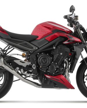 Arrow Full RACE System with Veloce Aluminum “DARK” silencer – Triumph Street Triple 765 RS (2023+)