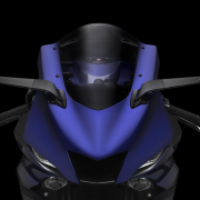 Rizoma Stealth Sport Mirrors | Black | Yamaha YZF-R6 (2017-2021) / YZF-R7 (2022-2023)