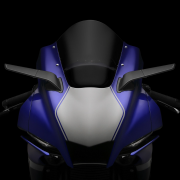 Rizoma Stealth Sport Mirrors | Black | Yamaha R1 / R1M (2020-2023)