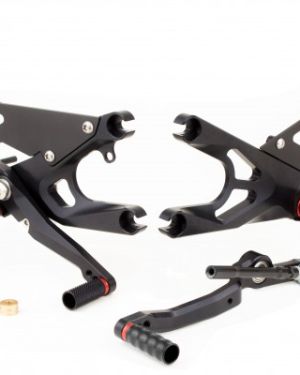 Gilles Tooling FXR Aluminum Rearsets | Standard shift | Yamaha R6 (2017-2020)