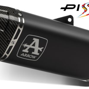 Arrow Pista "Dark" Titanium Slip-On Exhaust w/ Link Pipe - Honda CBR1000RR-R (2020-2023)