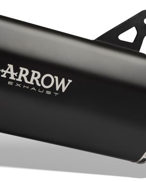 Arrow Sonora Titanium DARK Slip-On Exhaust w/ CF end cap – Suzuki V-Strom 1050 (2020-2023)