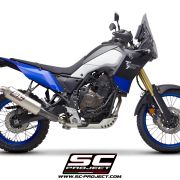 SC-Project Rally Raid Titanium Slip-On Exhaust | Yamaha Tenere 700 (2019-2023)