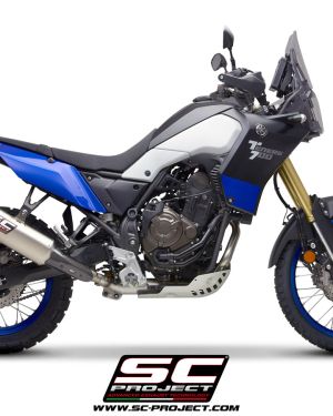 SC-Project Rally Raid Titanium Slip-On Exhaust | Yamaha Tenere 700 (2019-2023)