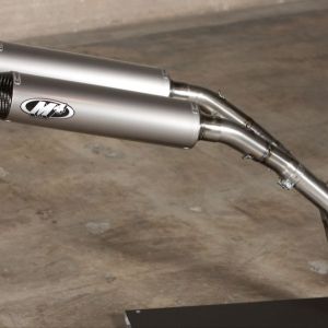 M4 Undertail Cat Eliminator Slip On Exhaust w/ Titanium canisters - Yamaha R1 (2009-2014)