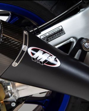 M4 Black RM1 Half System Exhaust – Yamaha R1 (2015-2023)