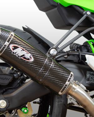 M4 Full System Exhaust w/ X96 Carbon Canister – Kawasaki ZX-4RR (2023)