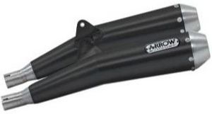Arrow Pro-Racing Nichrom DARK Silencer SET - Triumph Thruxton 1200 / 1200R (2016-2020)