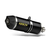 Arrow Race-Tech Aluminum “DARK” Silencer w/ Carbon end cap – Triumph Speed Triple 1200 RS (2021-2023)